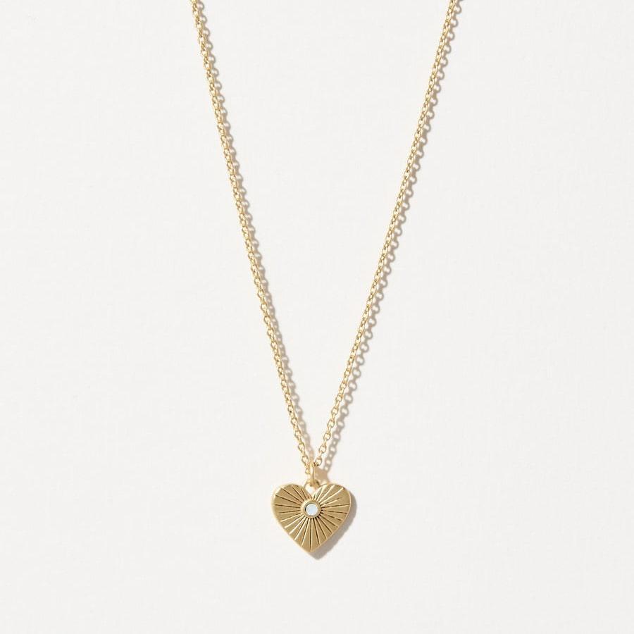 Sea La Vie Necklace Heart of Gold